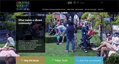 Desktop Screenshot of creatingvibrantcommunities.org